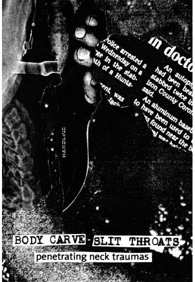 Body Carve / Slit Throats "Penetrating Neck Traumas" tape Body Carve / Slit Throats "Penetrating Neck Traumas" tape